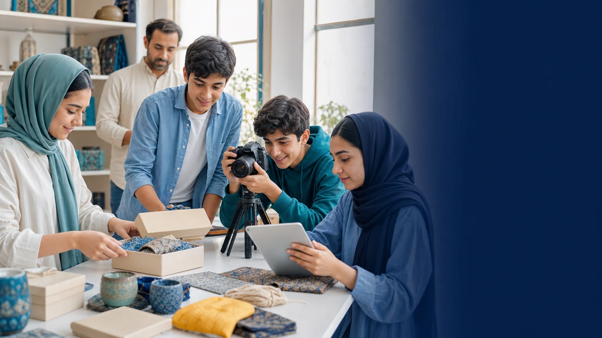 کمیته جوانان و فروشگاه سرای حجت